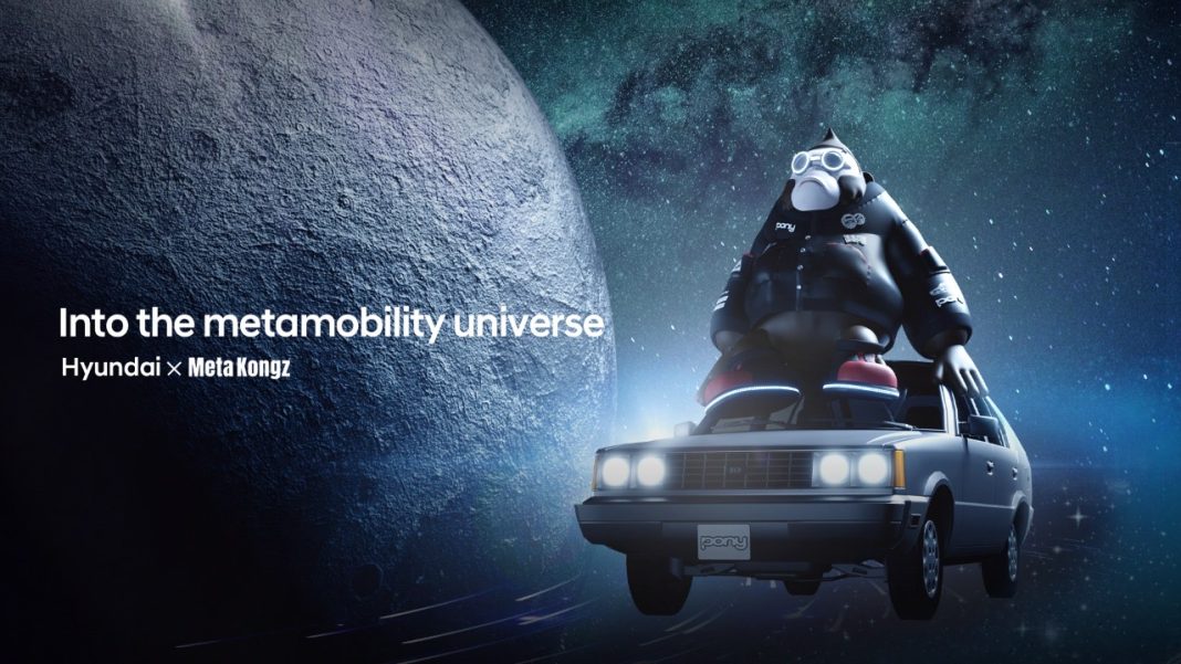Hyundai Motor Company (HMC) mengumumkan keikutsertaannya di pasar non fungible token (NFT) berbasis komunitas online dan meluncurkan sebuah film pendek bertajuk 'Metamobility Universe' yang menampilkan karakter gorila 'Meta Kongz' mengendarai Hyundai PONY.