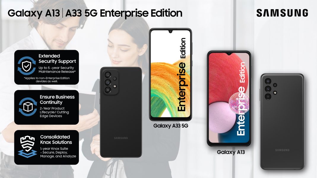 Samsung Tanamkan Fitur Knox Suite di Galaxy A13 dan A33 5G Enterprise Edition untuk Jaga Keamanan Data Perusahaan