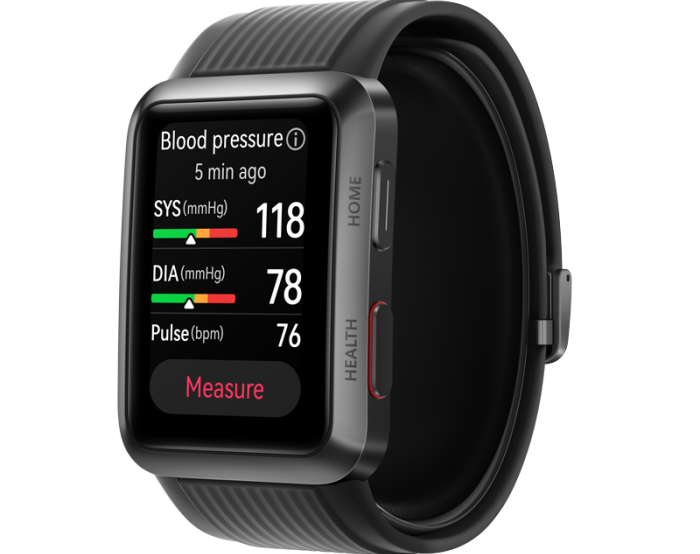 Huawei Watch D di Indonesia, smartwatch dengan alat pengukuran tekanan darah akurat, pengukuran EKG (kesehatan ritme jantung) dan memonitor Sp02 serta detak jantung setiap saat