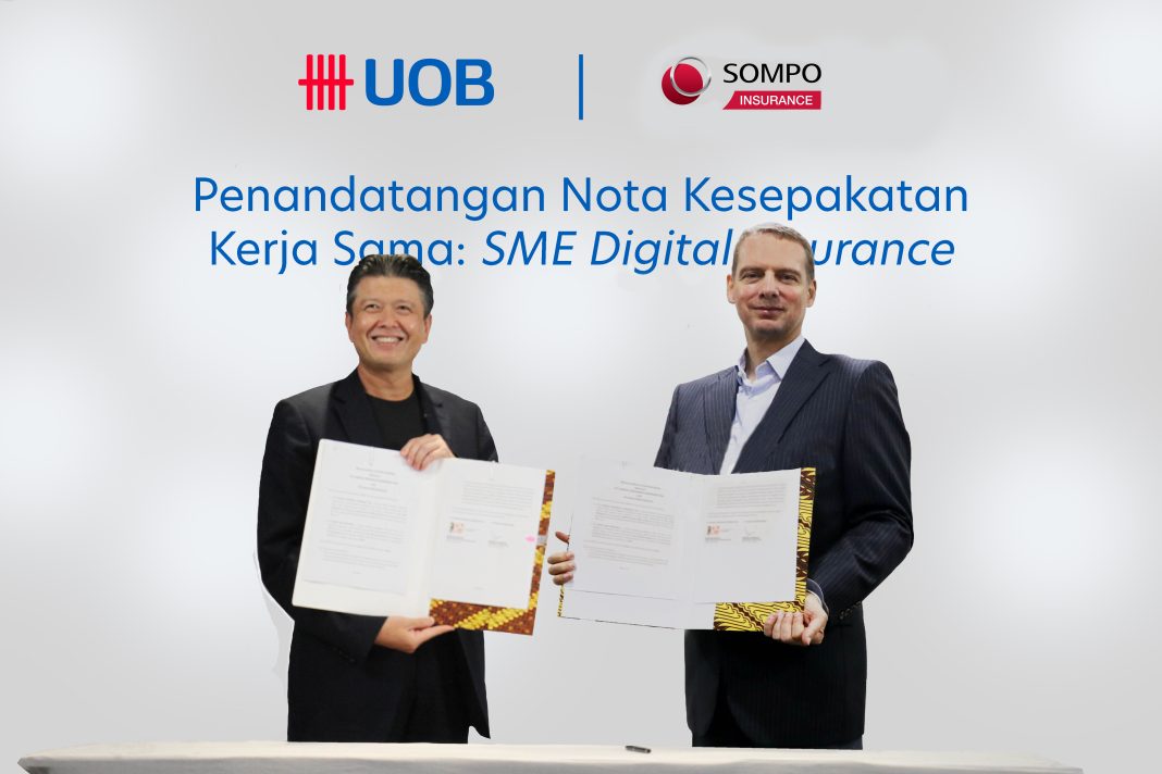 UOB Indonesia bermitra dengan Sompo Insurance Indonesia meluncurkan SME Digital Insurance
