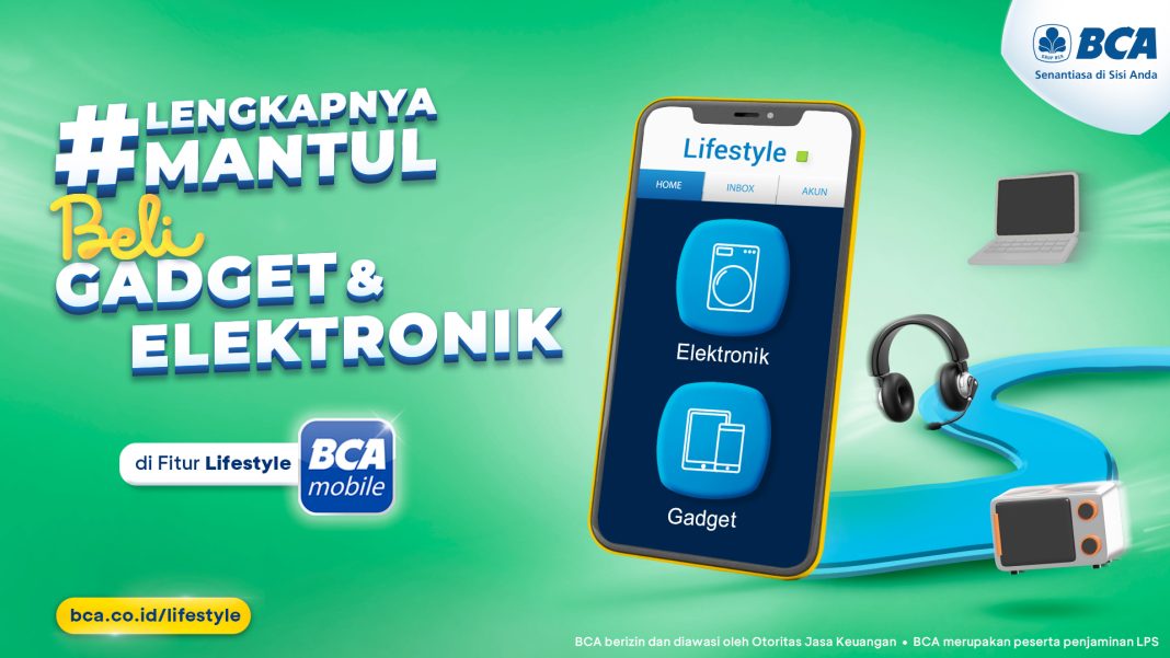 Bank Central Asia Tbk (BCA) menambah kategori Gadget dan Elektronik pada fitur Lifestyle di BCA mobile dengan menggandeng platform omnichannel Blibli