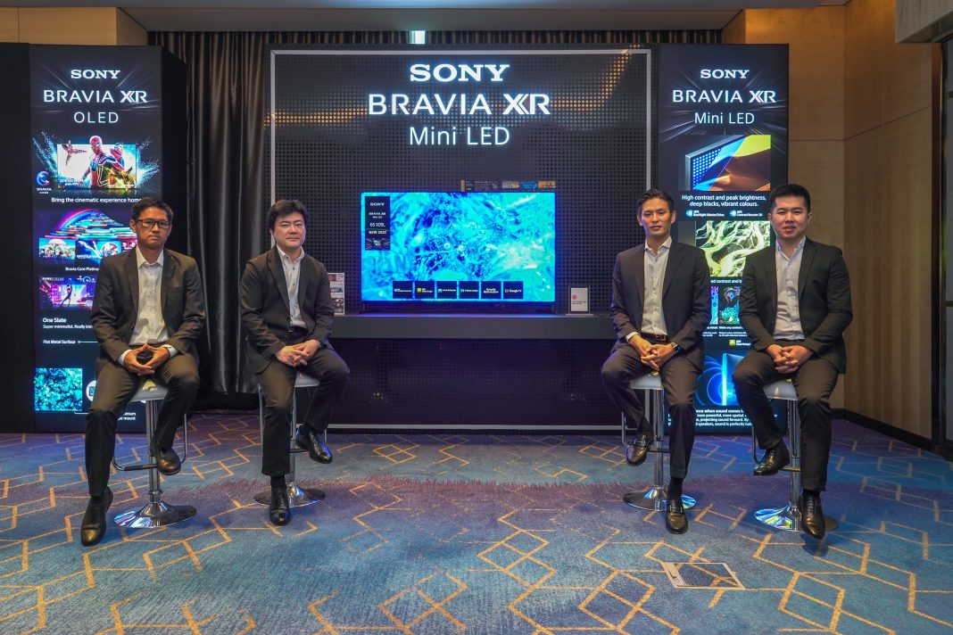 Sony Indonesia menghadirkan lini home entertainment terbaru di tahun 2023, yakni TV BRAVIA XR™: X95L Mini LED, X90L Full Array LED, dan A80L OLED, HT-S2000 Soundbar, dan SRS-XV800 Wireless Speaker