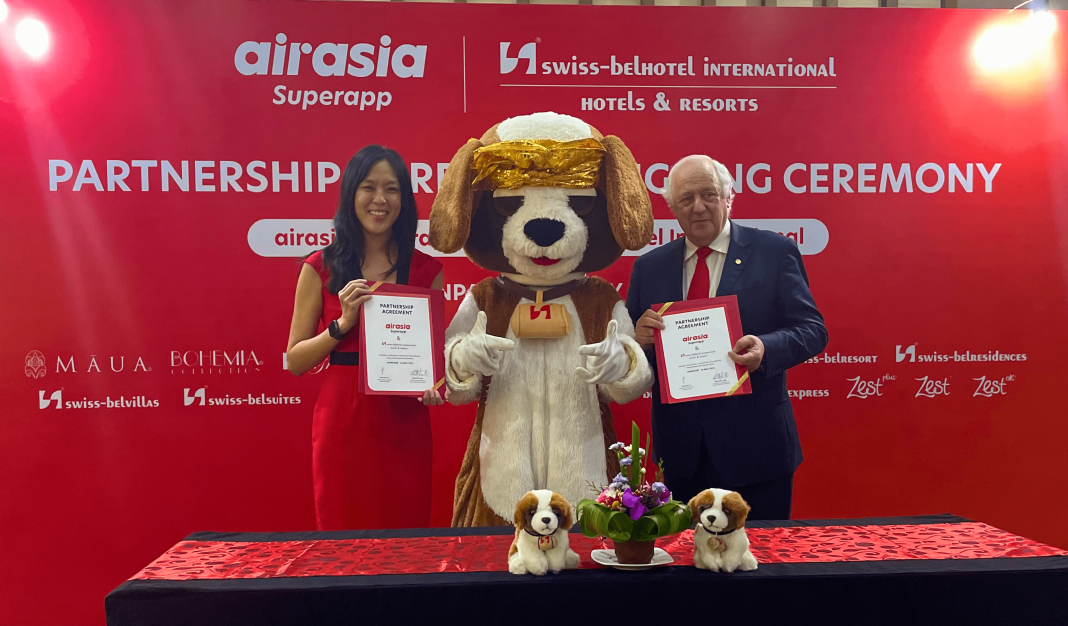 Airasia Superapp Resmikan Perjanjian Kemitraan dengan Swiss-Belhotel International
